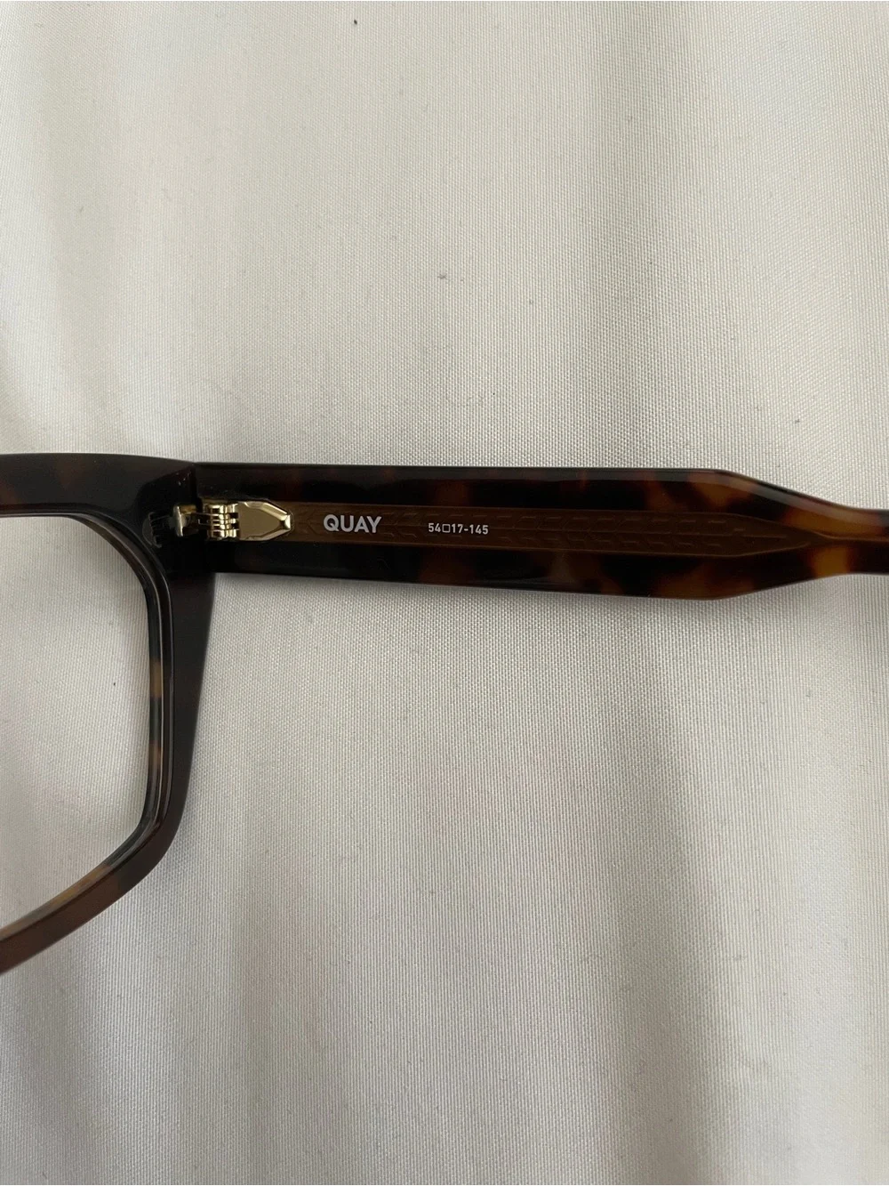Quay Australia Tortoiseshell Square Eyeglasses